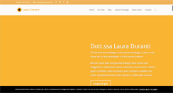 Desktop Screenshot of lauraduranti.it